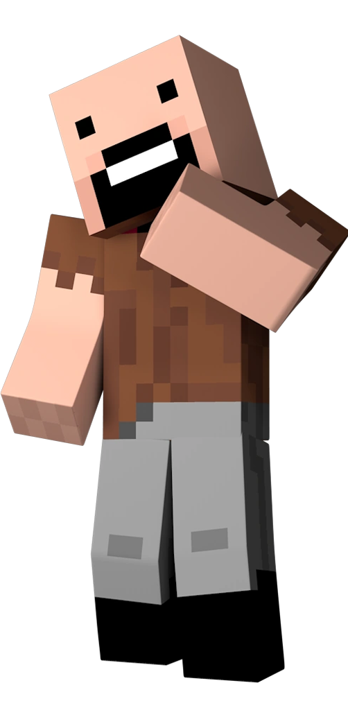 Minecraft person